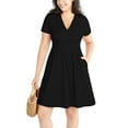thumbnail image 1 of POSESHE Women's Plus Size Summer Dress with Pockets, Casual and Party Ready, 1 of 6