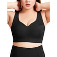 thumbnail image 1 of POSESHE Women's Wireless Full Coverage Support Seamless Bra, Great For Large Breast, 1 of 6