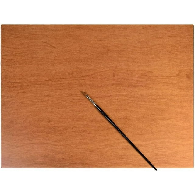 POSH Table Top Wooden Artist Palette Natural Stain, 16 x 20 inches