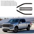 thumbnail image 1 of POSSBAY In-Channel For 2015-2021 Ford F150 Crew Cab Window Visor Vent Rain Guards Shades, 1 of 9