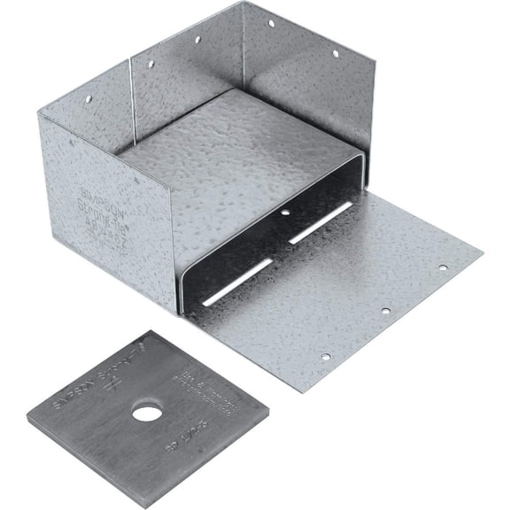POST BASE GLV 12GA 4X6"10