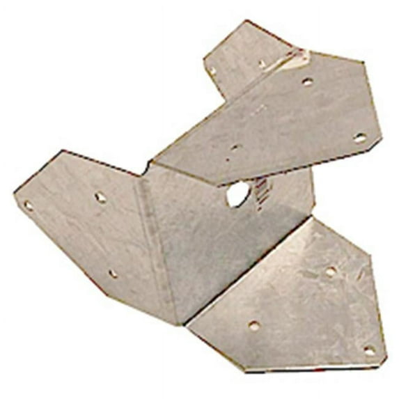 POST CAP GALV STL 18GAUG (Pack of 1)