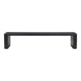 thumbnail image 1 of Moe's Home Collection Post Bench Wood Black, 1 of 7