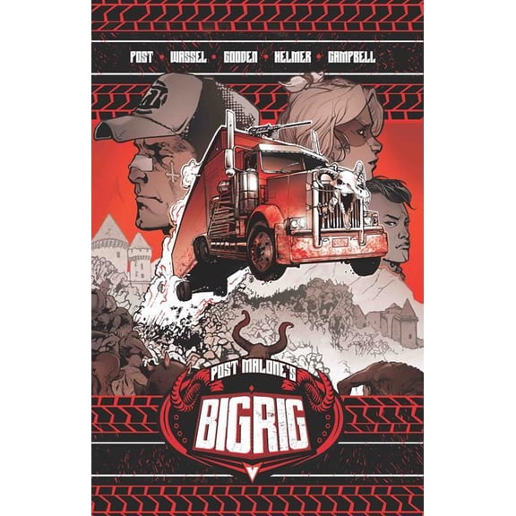 POST MALONES BIG RIG TP VOL 01 DIRECT MARKET EXCLUSIVE CVR (MR)Vault Comics Comic Book 2026
