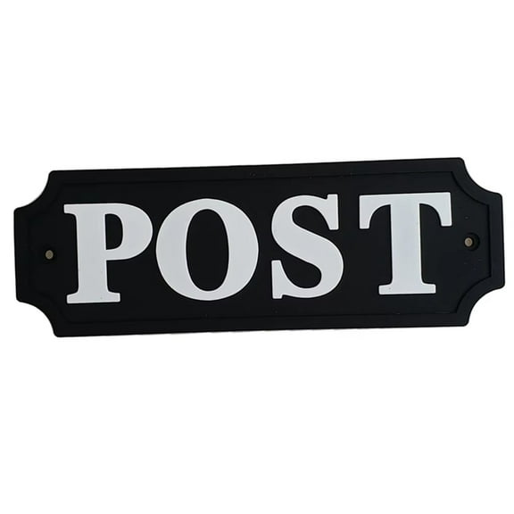 POST Sign Room Decorative Plaques Home Decoration Name Sign Wall Labels