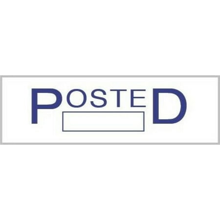 POSTED - Trodat Ultimark Stock Message Pre-Inked Stamp