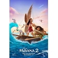 POSTER 2024 Disney Moana 2 Movie Poster Auli'i Cravalho Dwayne Johnson