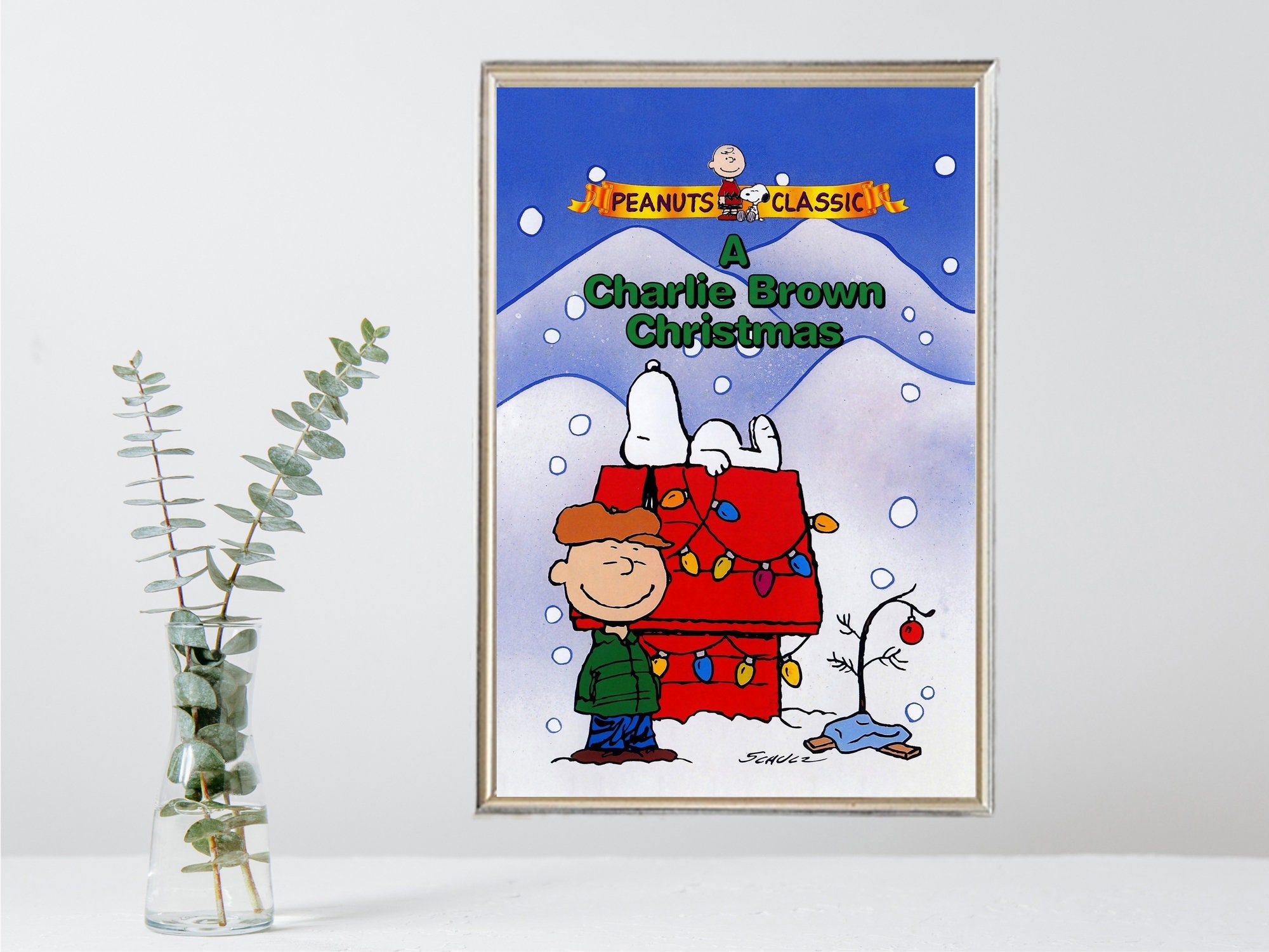 POSTER A Charlie Brown Christmas Movie Poster Vintage Movie Poster — free download