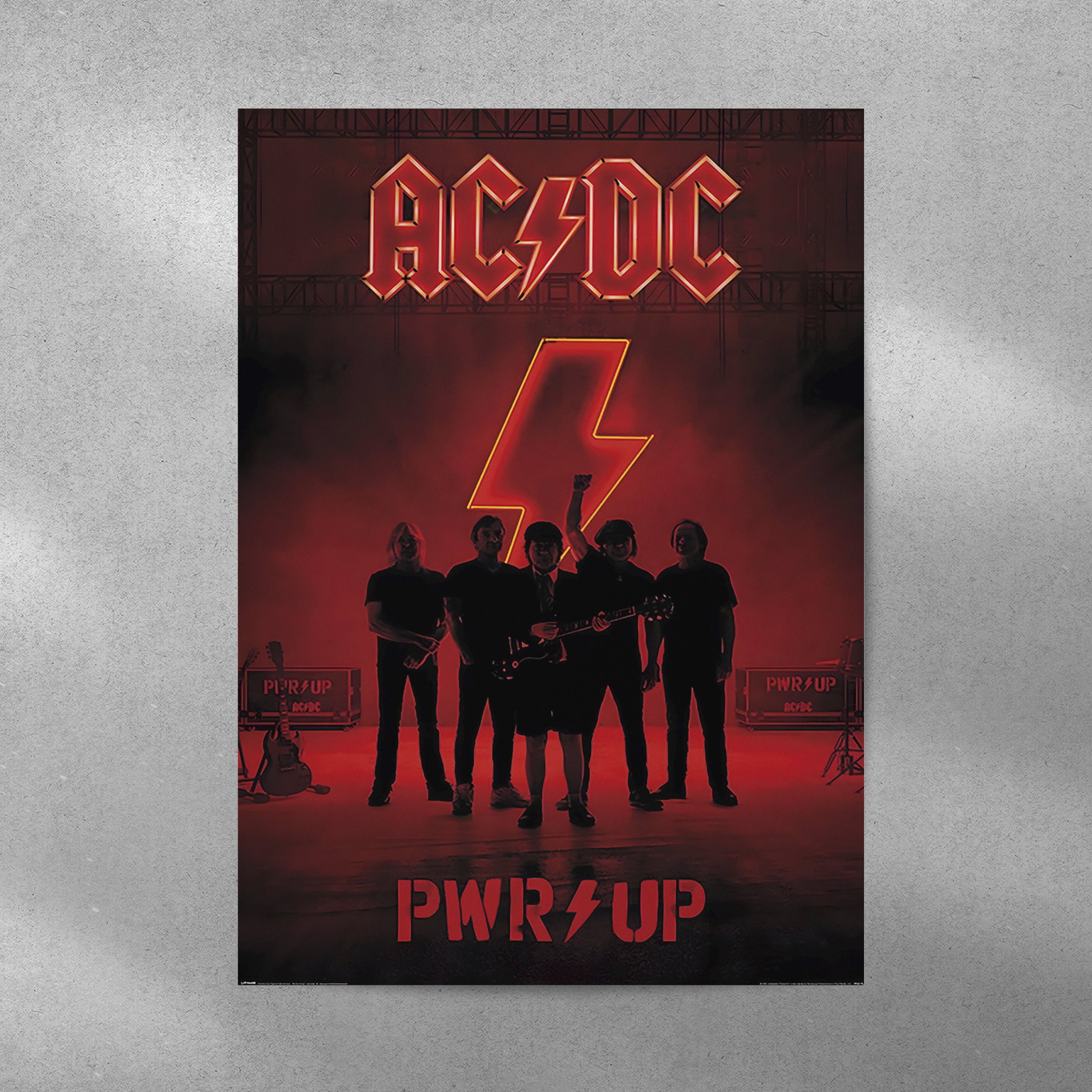 POSTER AC/DC Poster / Metal Band Poster / Aesthetic poster / Retro ...