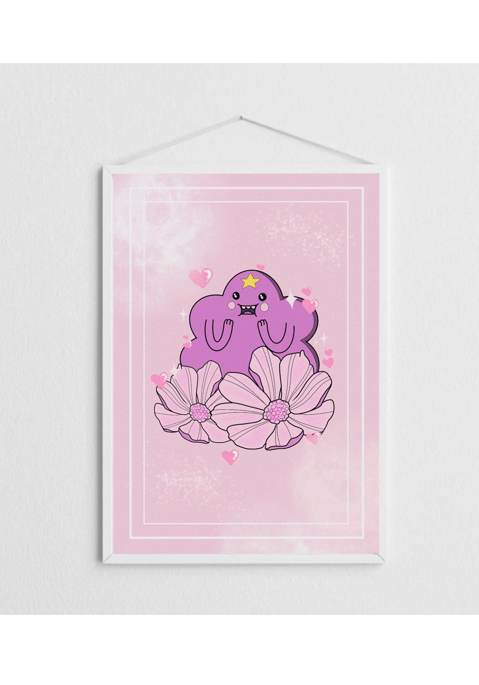 POSTER Adventure Time Tv Show Lumpy Space Princess Character Print Wall ...