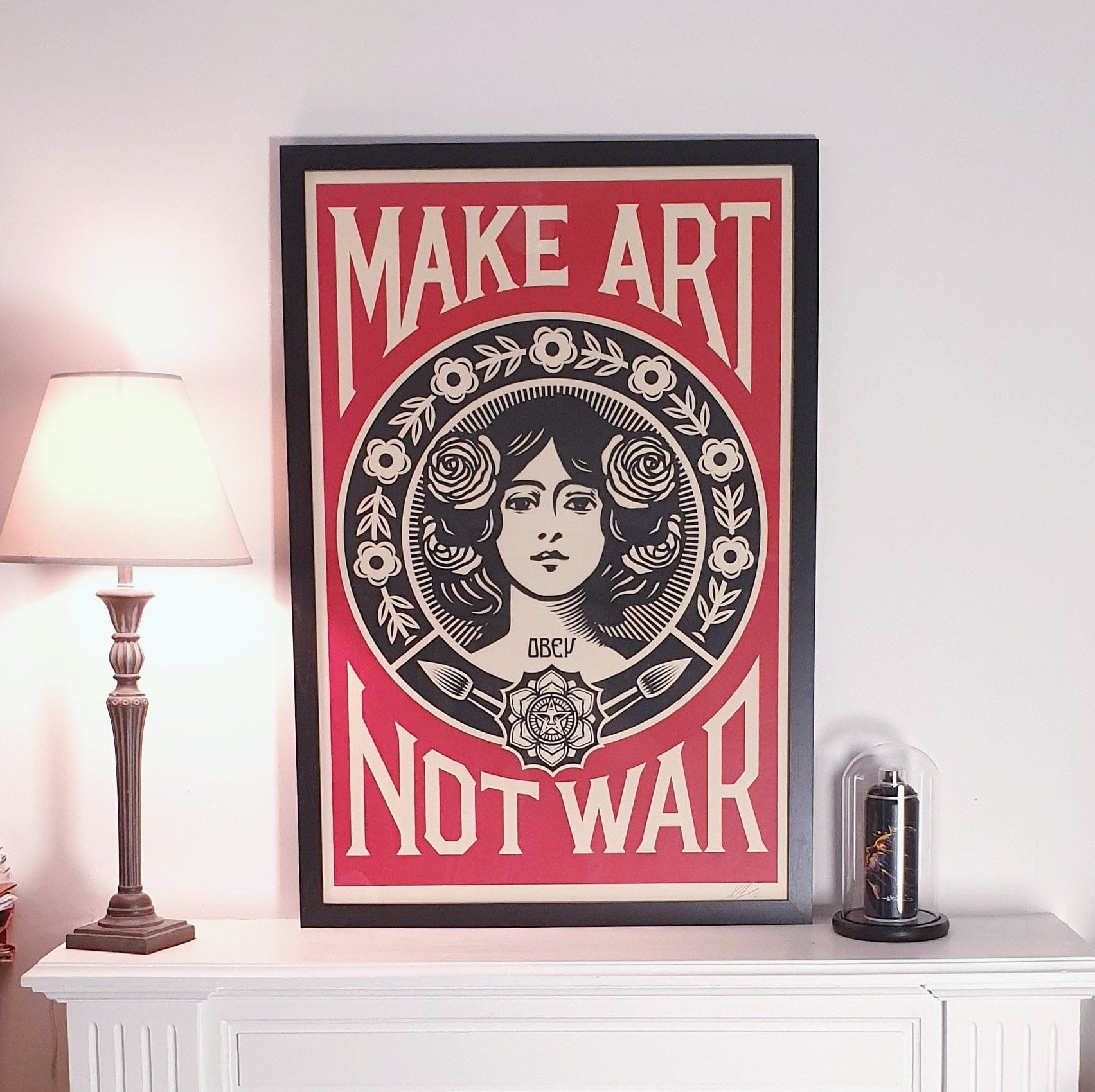 Shepard Fairey (OBEY) 'Dark Wave' Open Edition SIGNED Print - 24