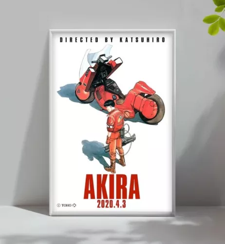 1000 EDITIONS POSTER 『AKIRA LD SPECIAL』 POSTER Akira Anime Poster, Red Fighting Artwork, Limited Edition