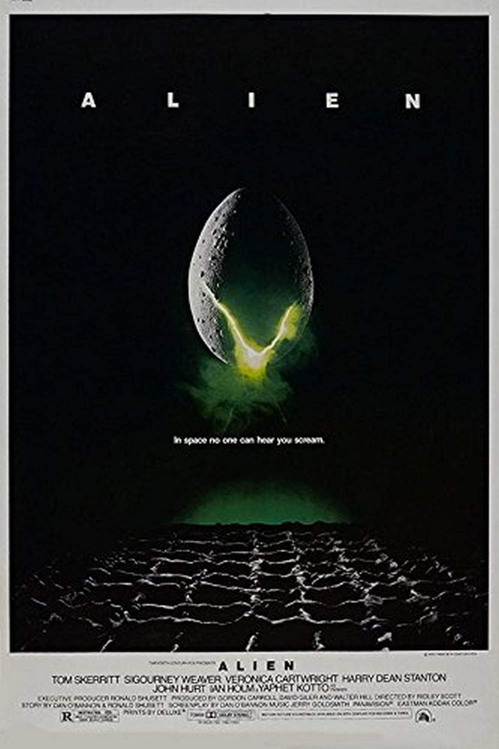 POSTER Alien Sigourney Weaver 1979 Movie Art Print Poster Ridley Scott ...
