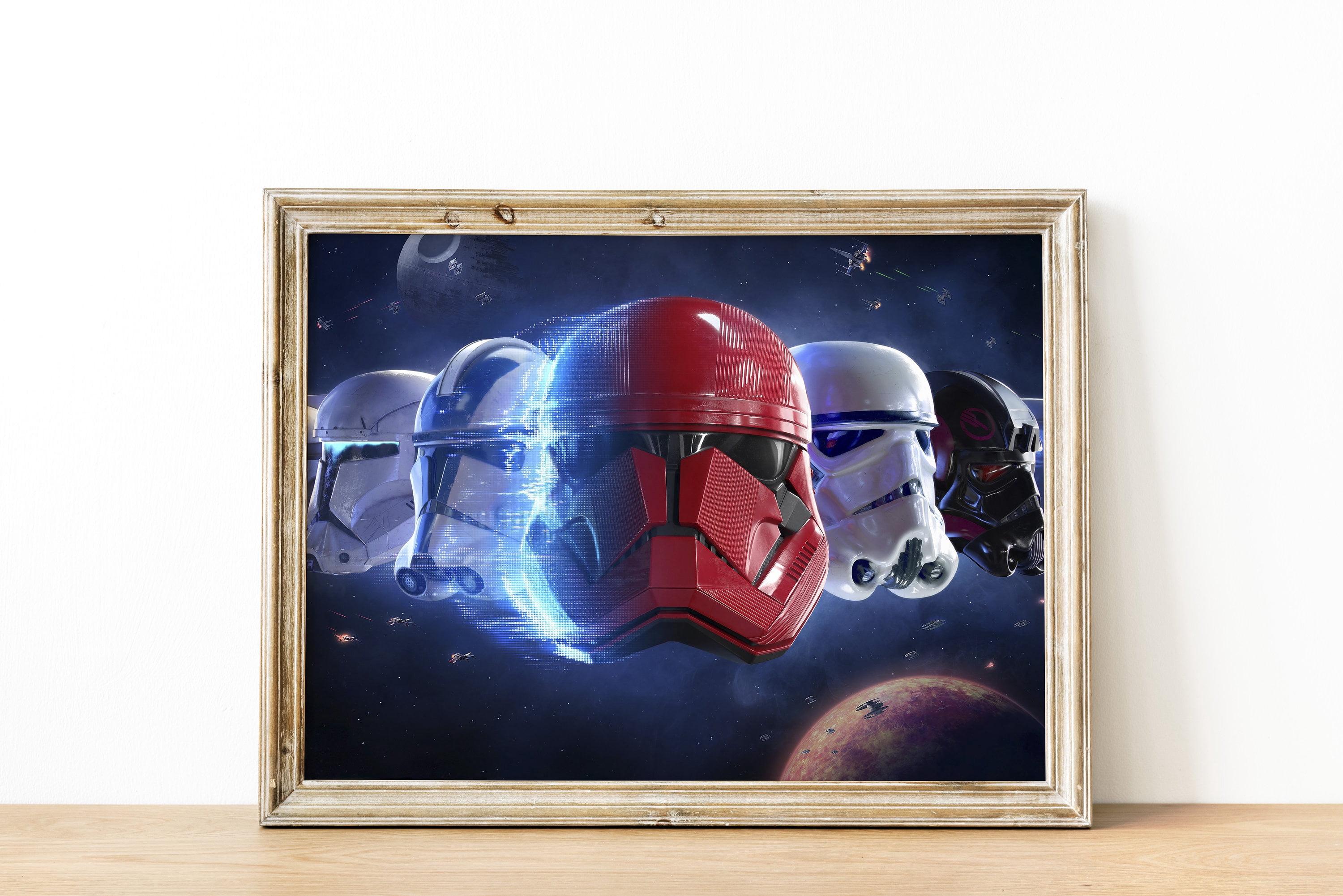 POSTER Anakin Skywalker Poster, Dark side character masks Printable ...