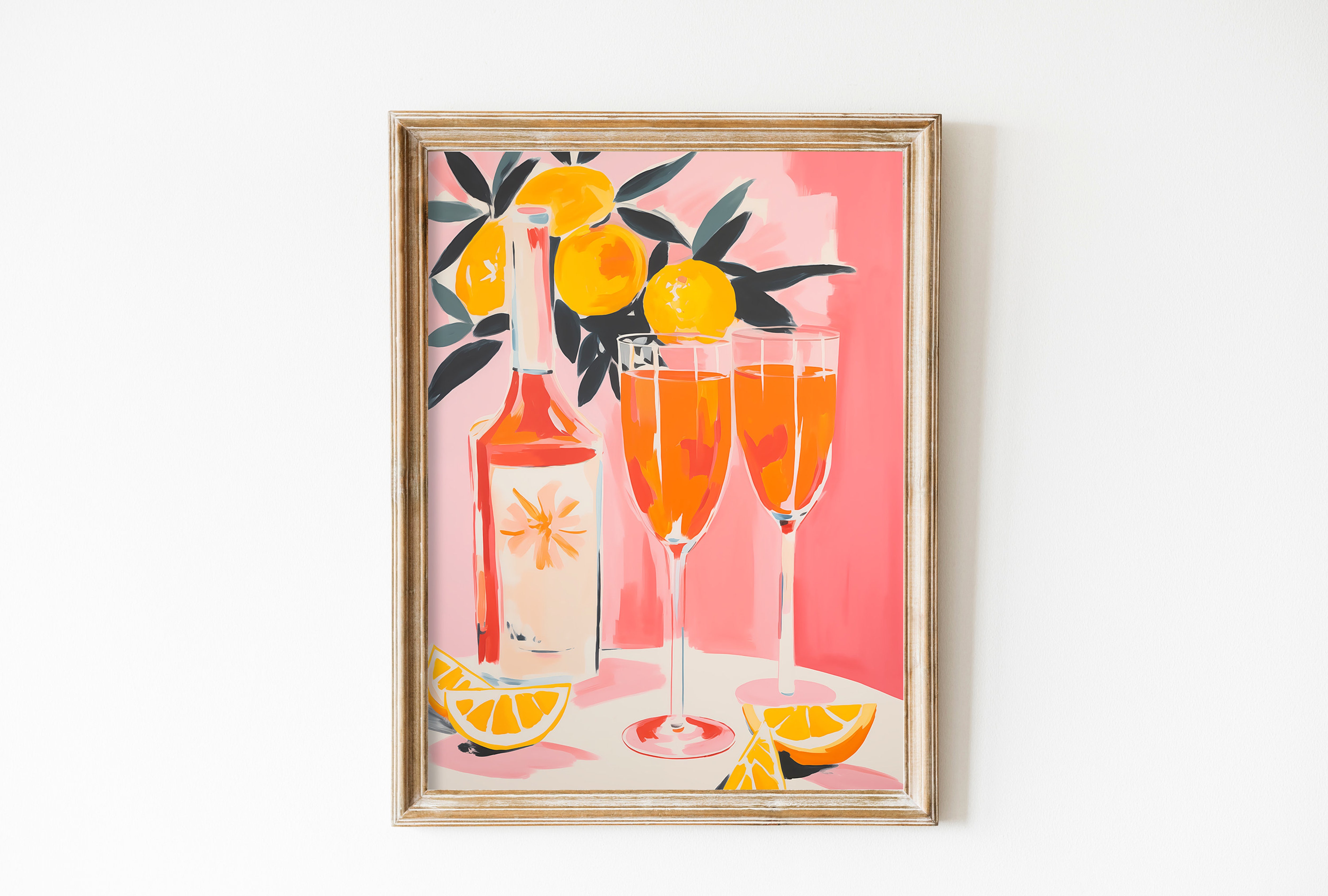 Poster Drink And Cocktail-Gin Tonic-Cosmopolitan-Aperol - 5