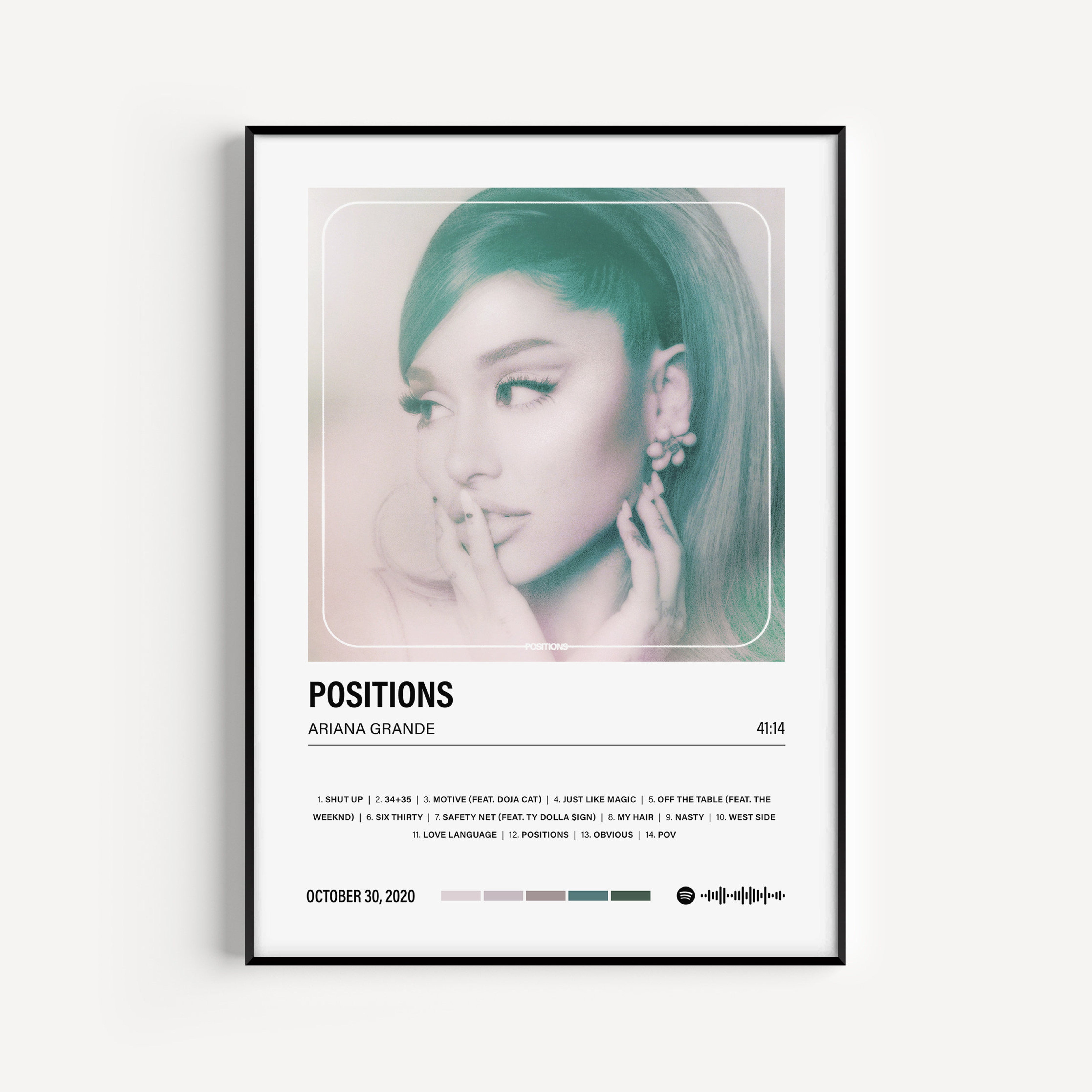 Ariana grande positions blanket new arrivals