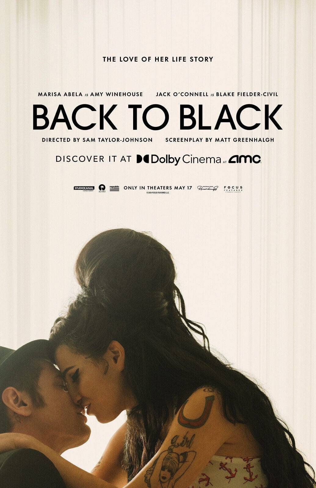 POSTER Back to Black Film By Sam Taylor Johnson 2024 Dolby Movie Poster ...