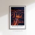 POSTER Barcelona Poster, Barcelona Print, Barcelona Wall Art, Travel