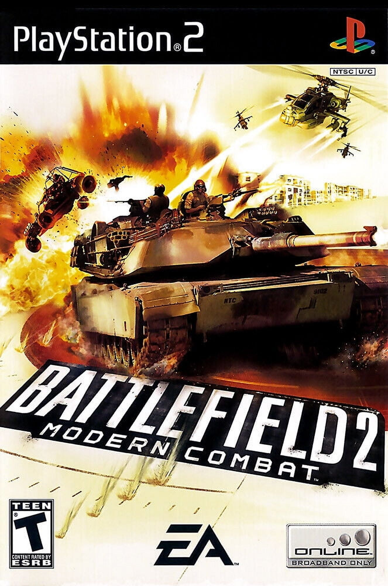 POSTER Battlefield 2 Modern Combat PS2 BOX ART Premium POSTER MADE IN ...