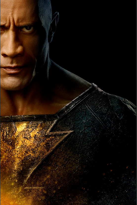 POSTER Black Adam (2022) Movie Poster -| Dwayne Johnson | DC Superhero