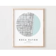 thumbnail image 1 of POSTER Boca Raton Map Print, Boca Raton Map Poster City Wall Art, Fl Road Map, Florida Print Street Map Decor UNFRAMED, 12x18, 1 of 2