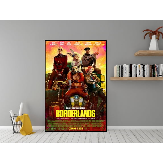 POSTER Borderlands Movie Poster - High Quality Wall Art - Room Decor - Borderlands (2024) Poster for Gift-NO FRAME