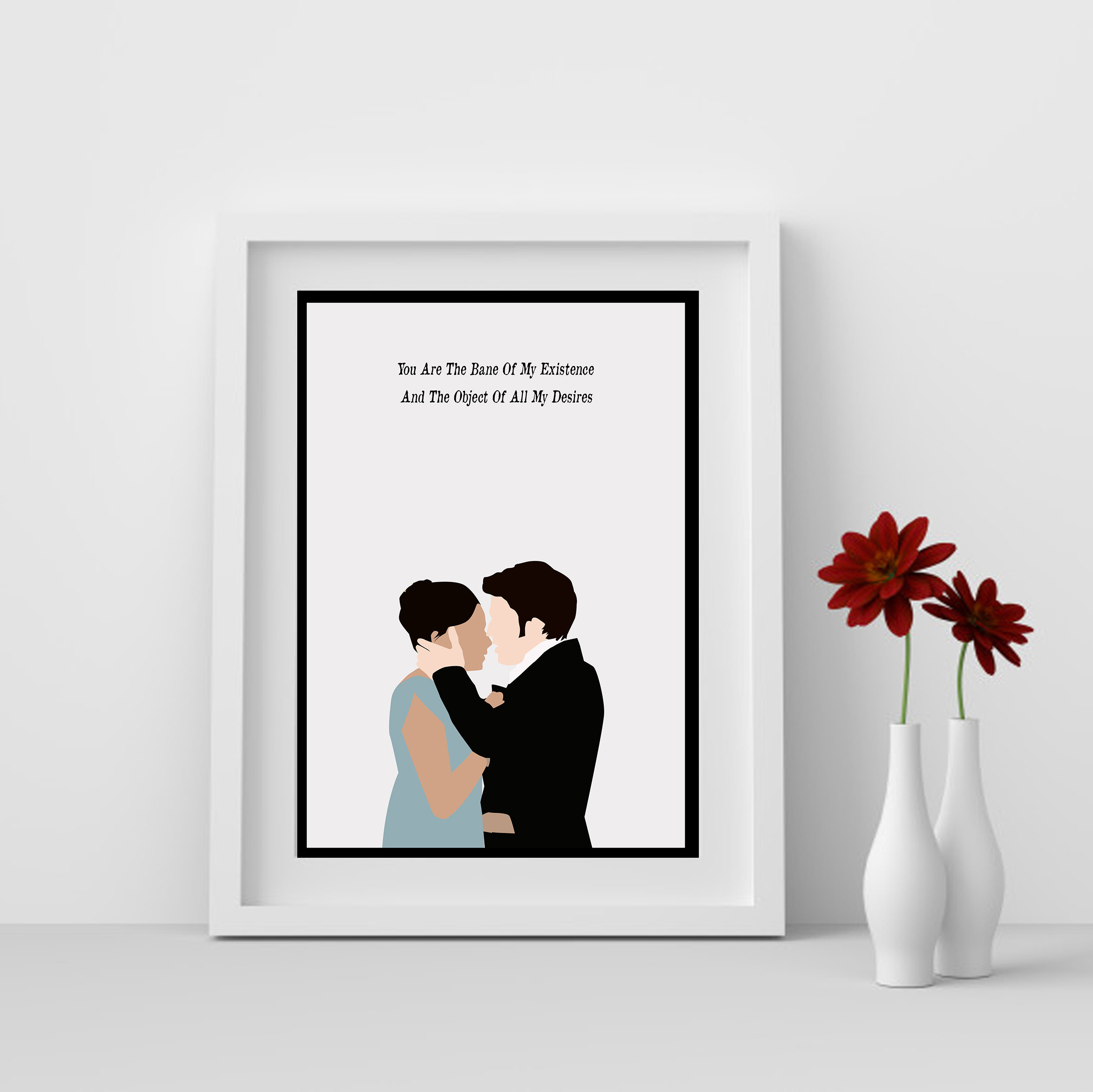 POSTER Bridgerton QuoteUNFRAMED