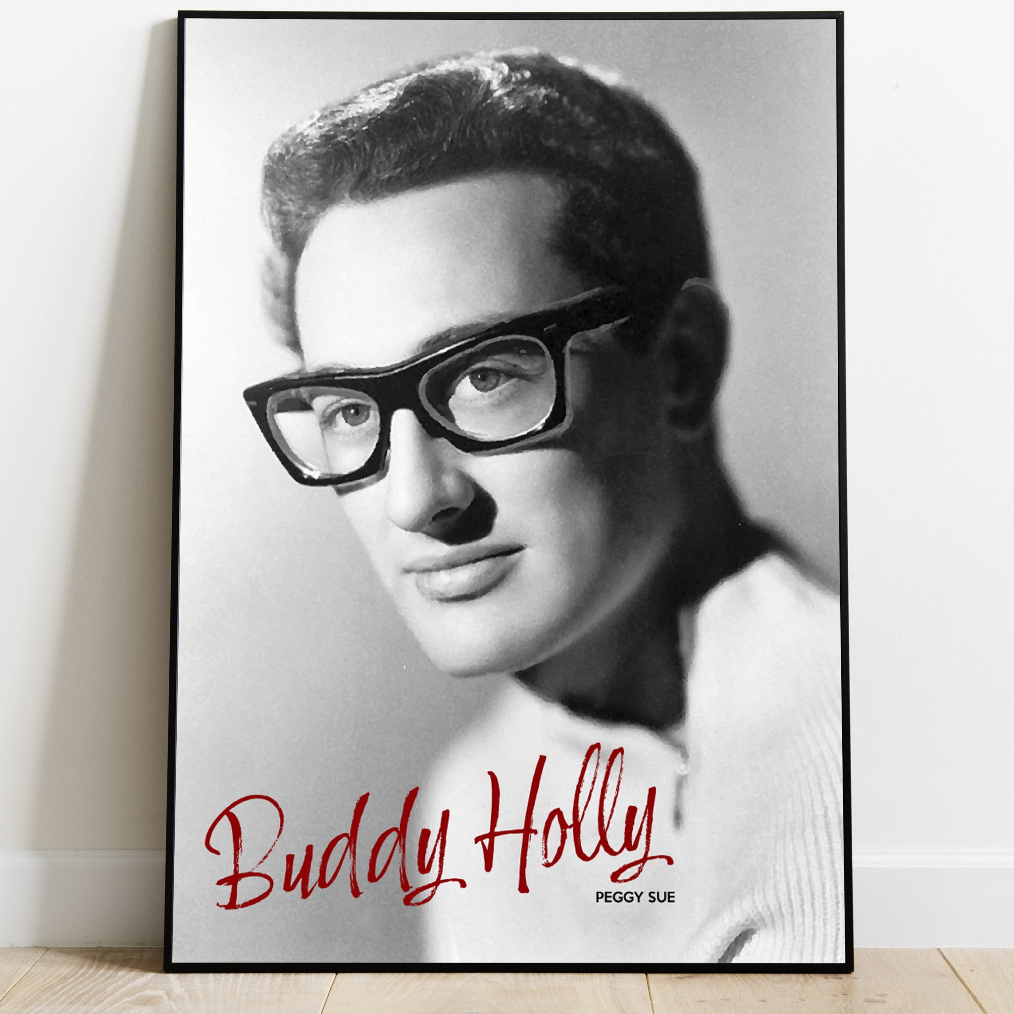 Poster Buddy Holly Peggy Sue Poster | Vector Poster | Rock n roll icon ...