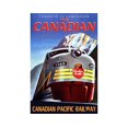 POSTER Canadian Pacific Railway THE CANADIAN New Retro Poster Toronto