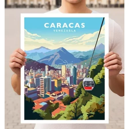 POSTER Caracas Venezuela Travel Wall Art Print UNFRAMED, 24x36