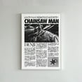 POSTER Chainsaw Man Manga Cover Poster, Popular Japanese Anime , Gift