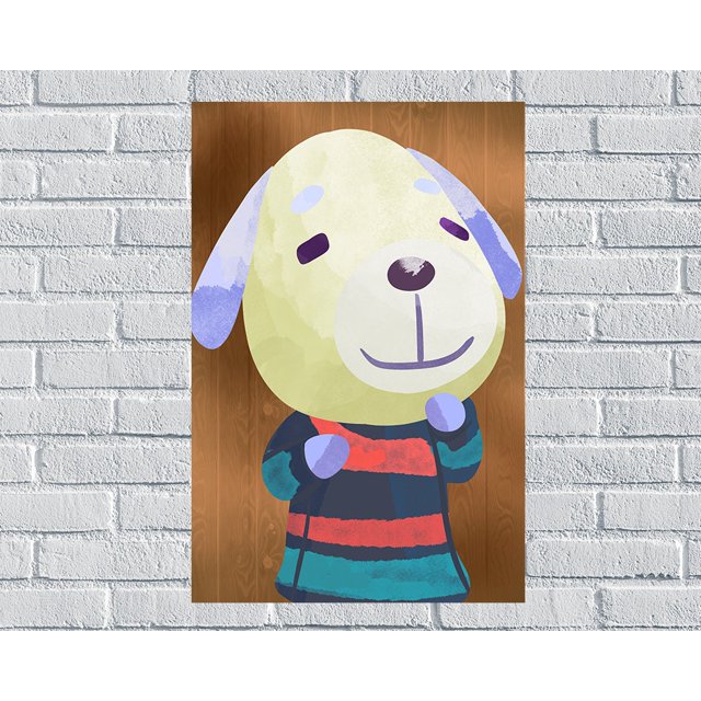 POSTER DAISY Animal Crossing New Horizons Harv's Island Villager Post