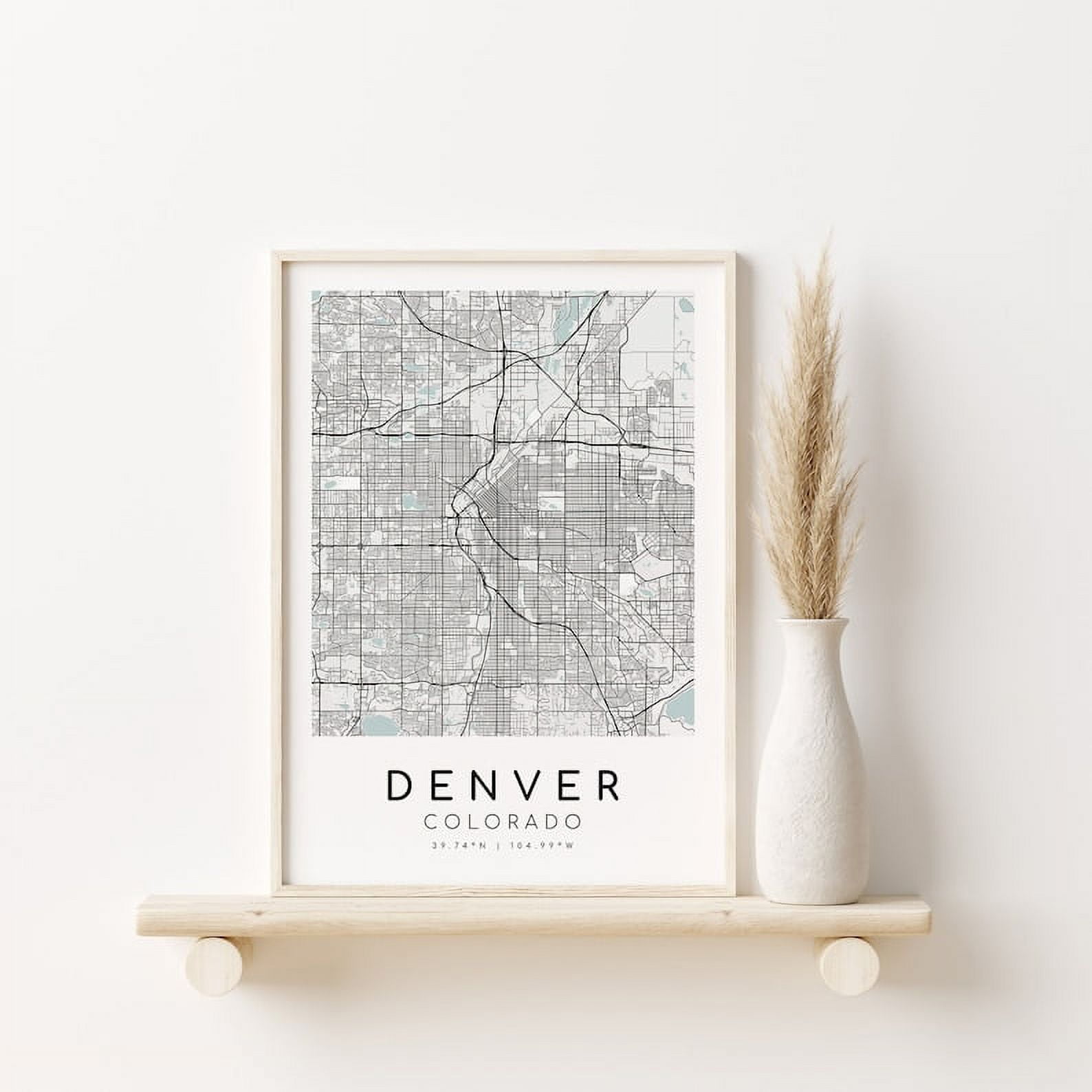 POSTER DENVER Colorado CO USA Map - POSTER DENVER Colorado CO USA Map Print City Map Poster Personalized Gifts Designs Map Gift Gifts For Him Map UNFRAMED E6104636 0693 45cd 9dfa 36be60da1bf1.95dd9f81302b437f2e489aa8c388da84