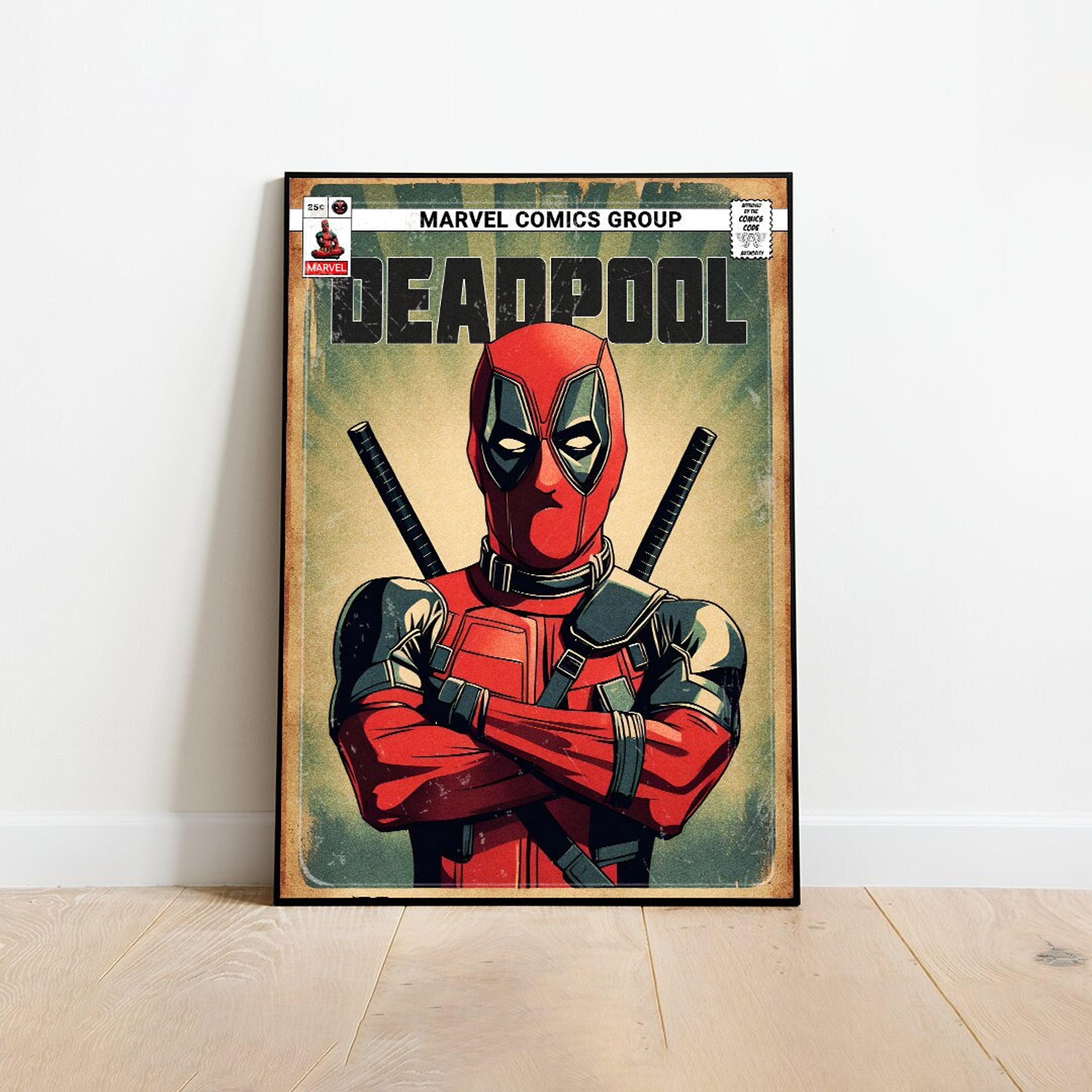 POSTER Deadpool Poster, Avengers Poster, Superhero Poster, A3, A4, A5 ...