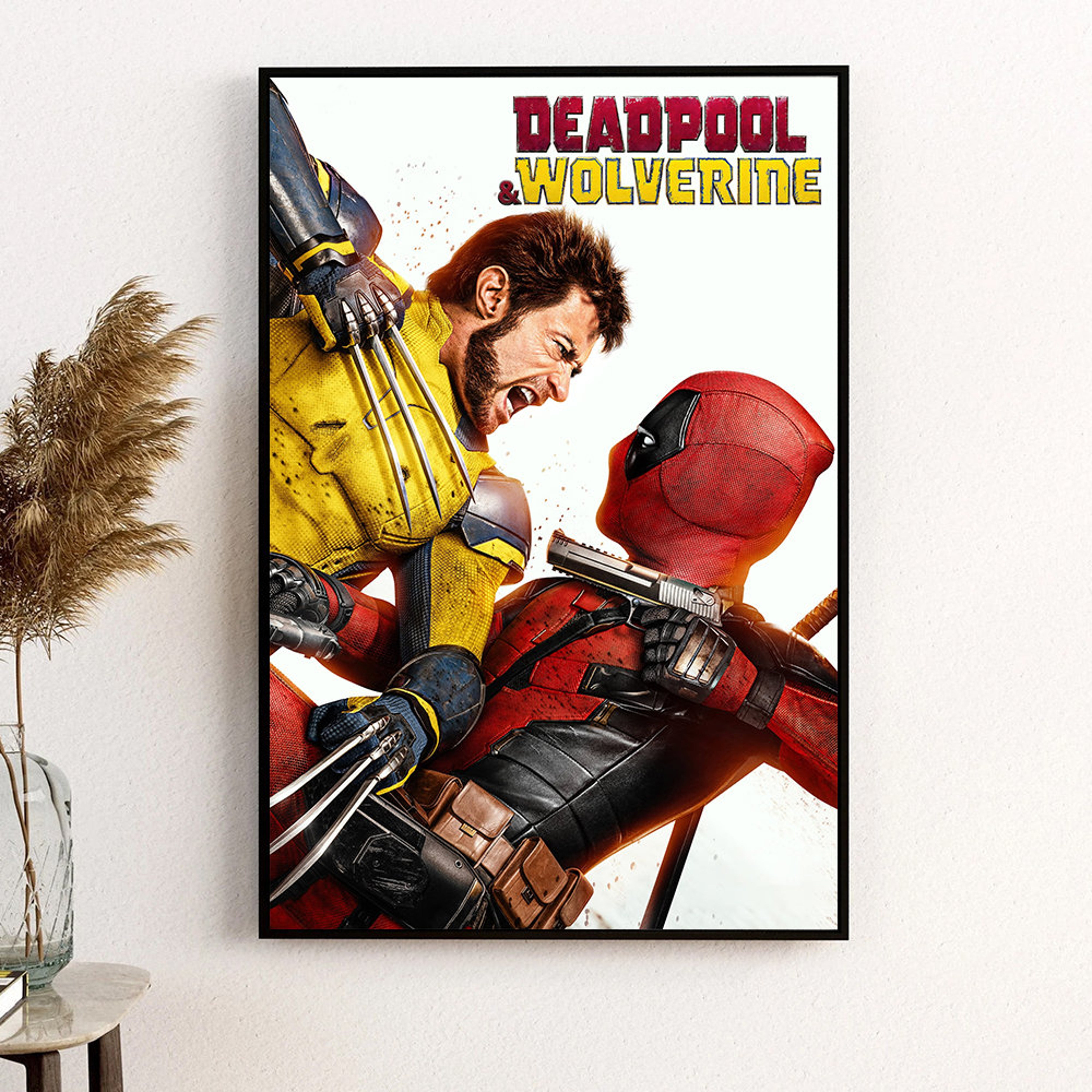 POSTER Deadpool & Wolverine (2025) Movie Poster, High quality Poster