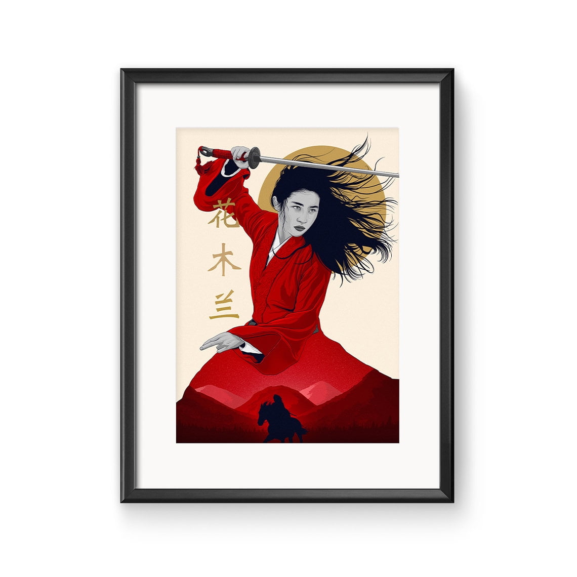 POSTER Disney Mulan Poster Print - The Ballad of Mulan-UNFRAMED ...