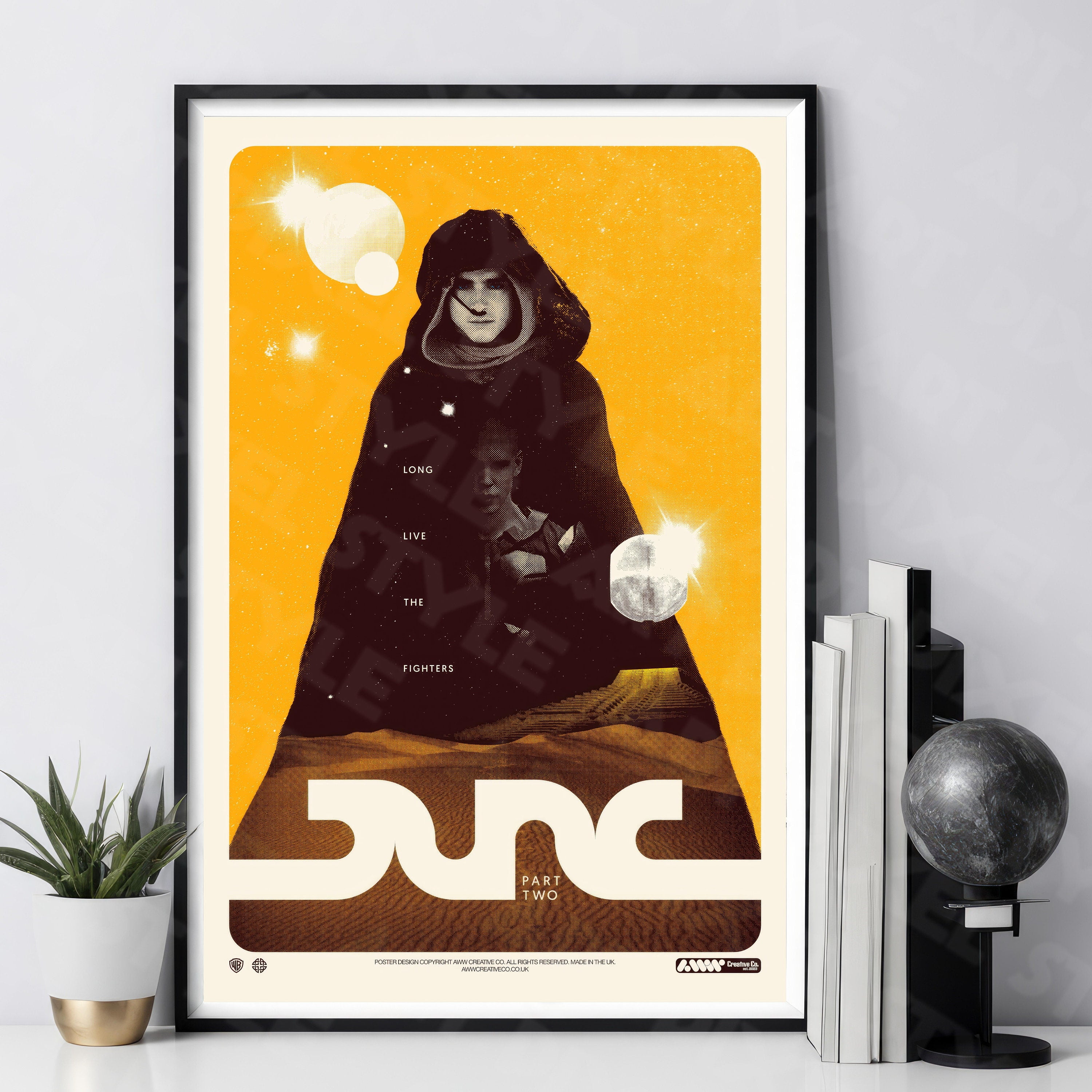 POSTER Dune Part Two (2024) Poster Quality Wall Art 2024 DUNE PART