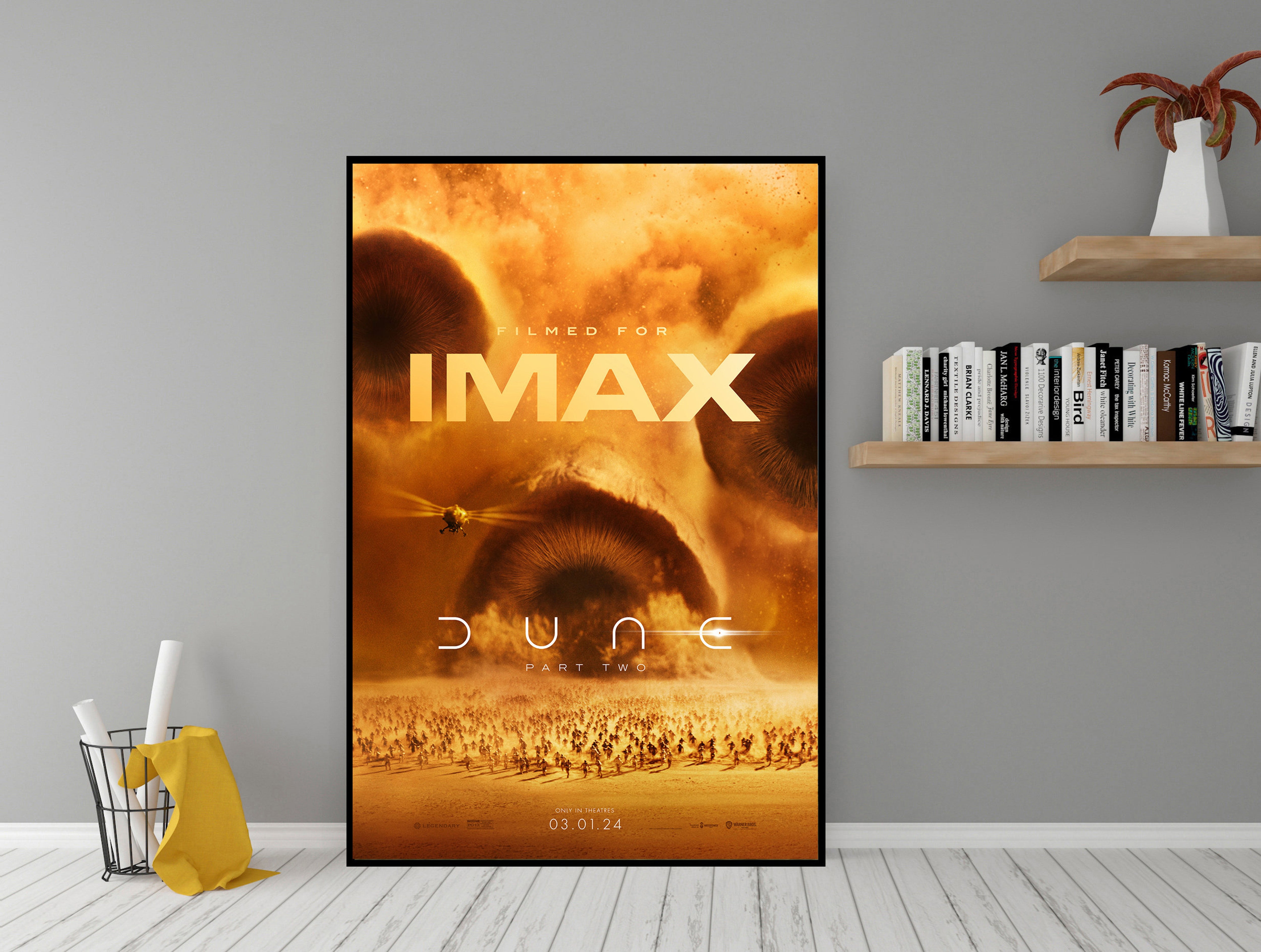 POSTER Dune Part Two Movie Poster High Quality Wall Art Room Decor