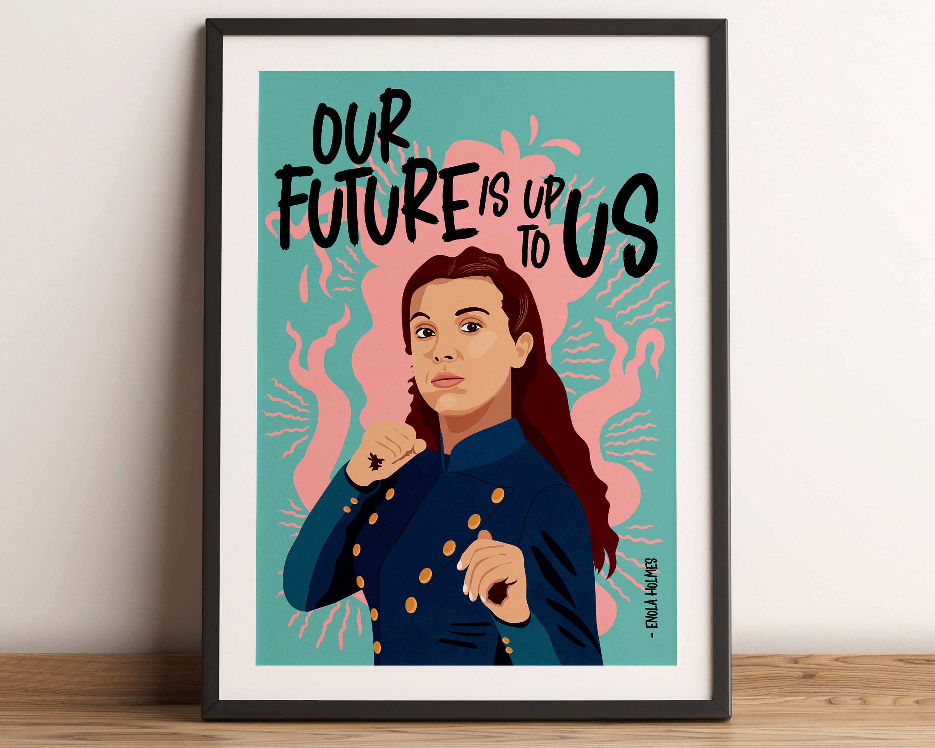 Enola holmes 2 by millie Film posters minimalist, Iconic movie Enola holmes 2 by millie Film posters minimalist, Iconic movie