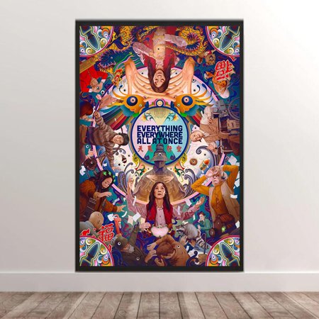 POSTER Everything Everywhere All at Once Movie Poster Classic Film Poster Wall Decor High Quality Movie Prints -UNFRAMED