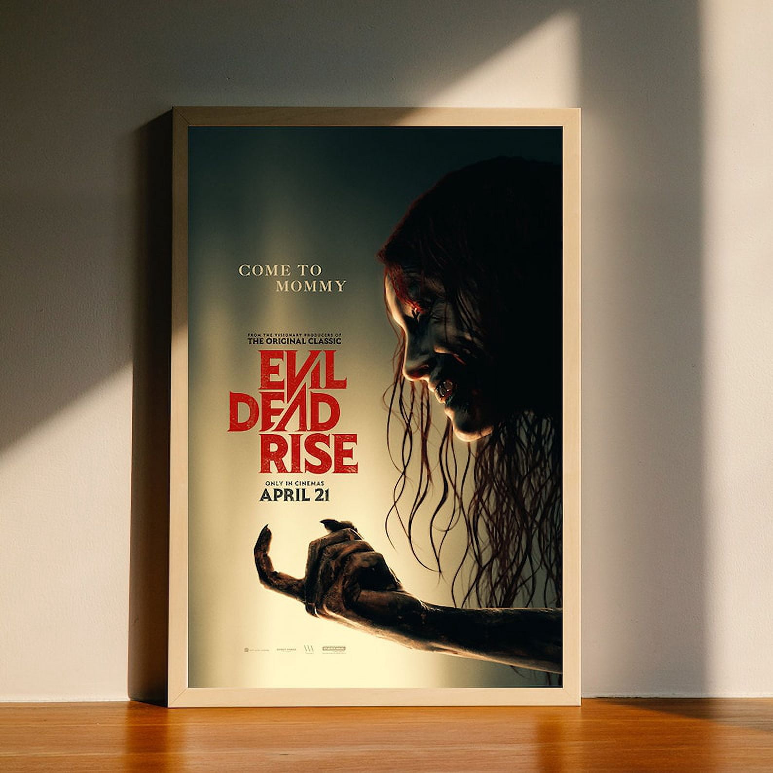 Poster Evil Dead Rise Sur Toile - Impression D'art Mural - 30 X 45 Cm - Style Sans Cadre Pour Chambre - 5