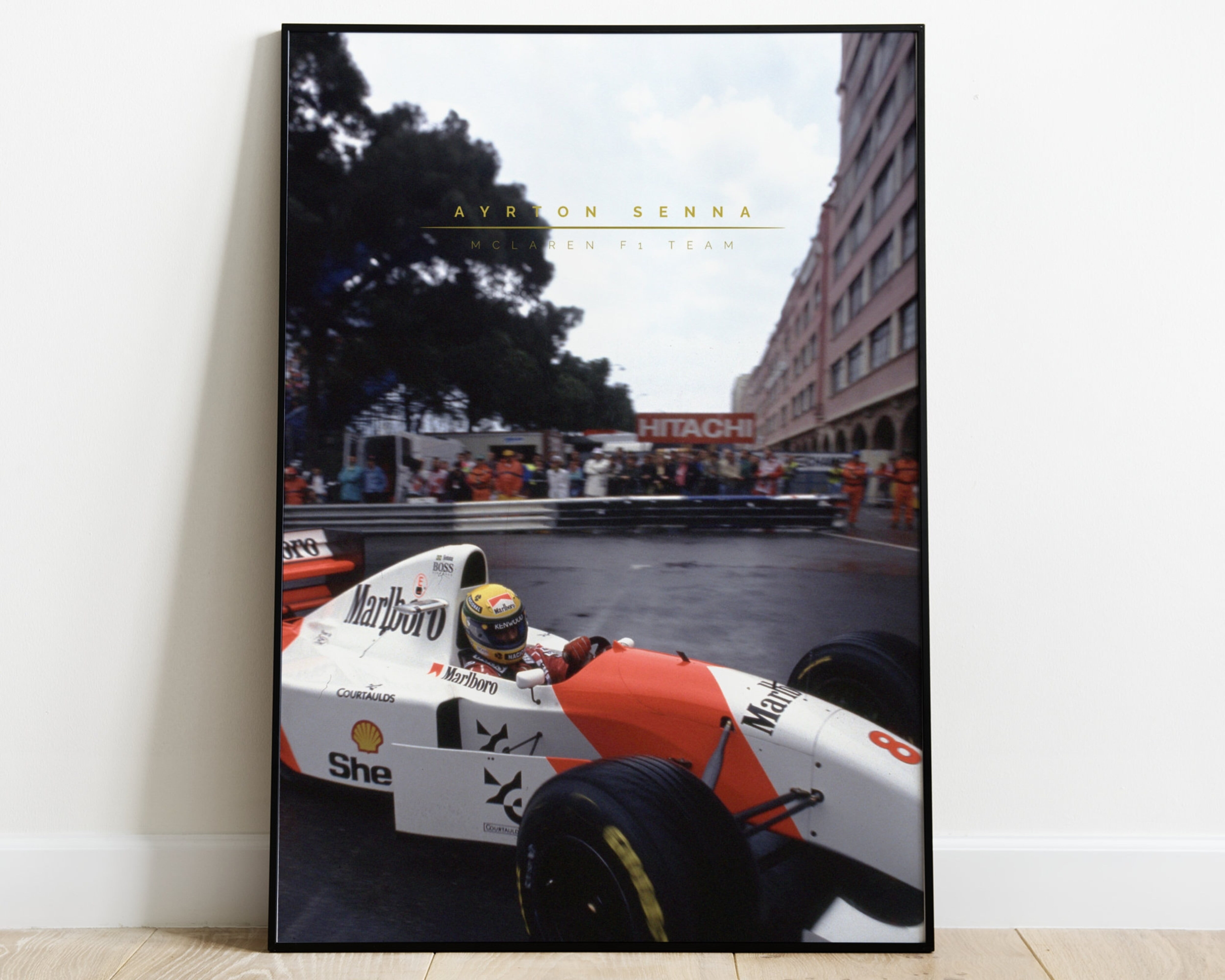 POSTER F1 Ayrton Senna Poster, Ayrton Senna Print, Formula 1 Gift