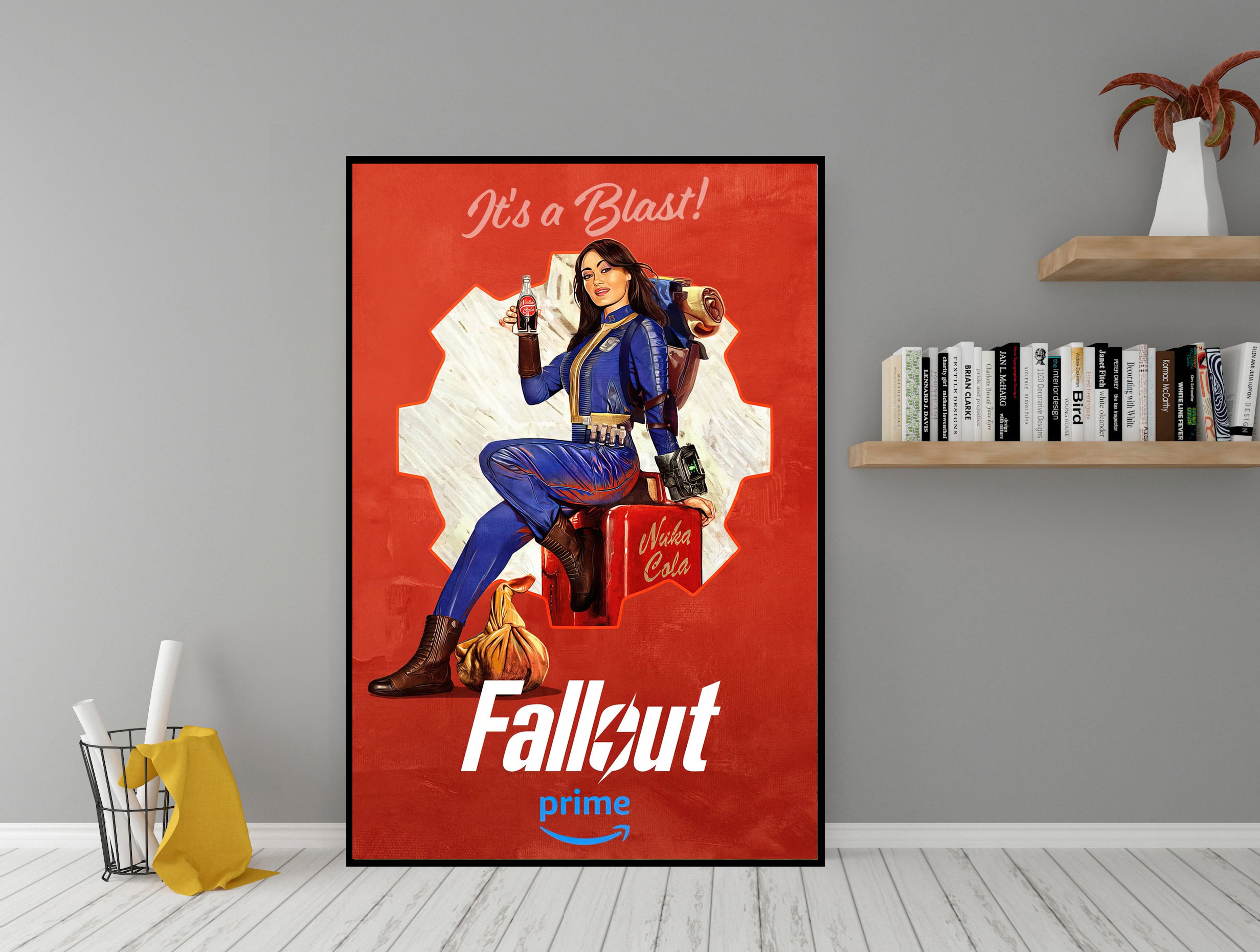 POSTER Fallout Movie Poster High Quality Canvas Wall Art Room Decor