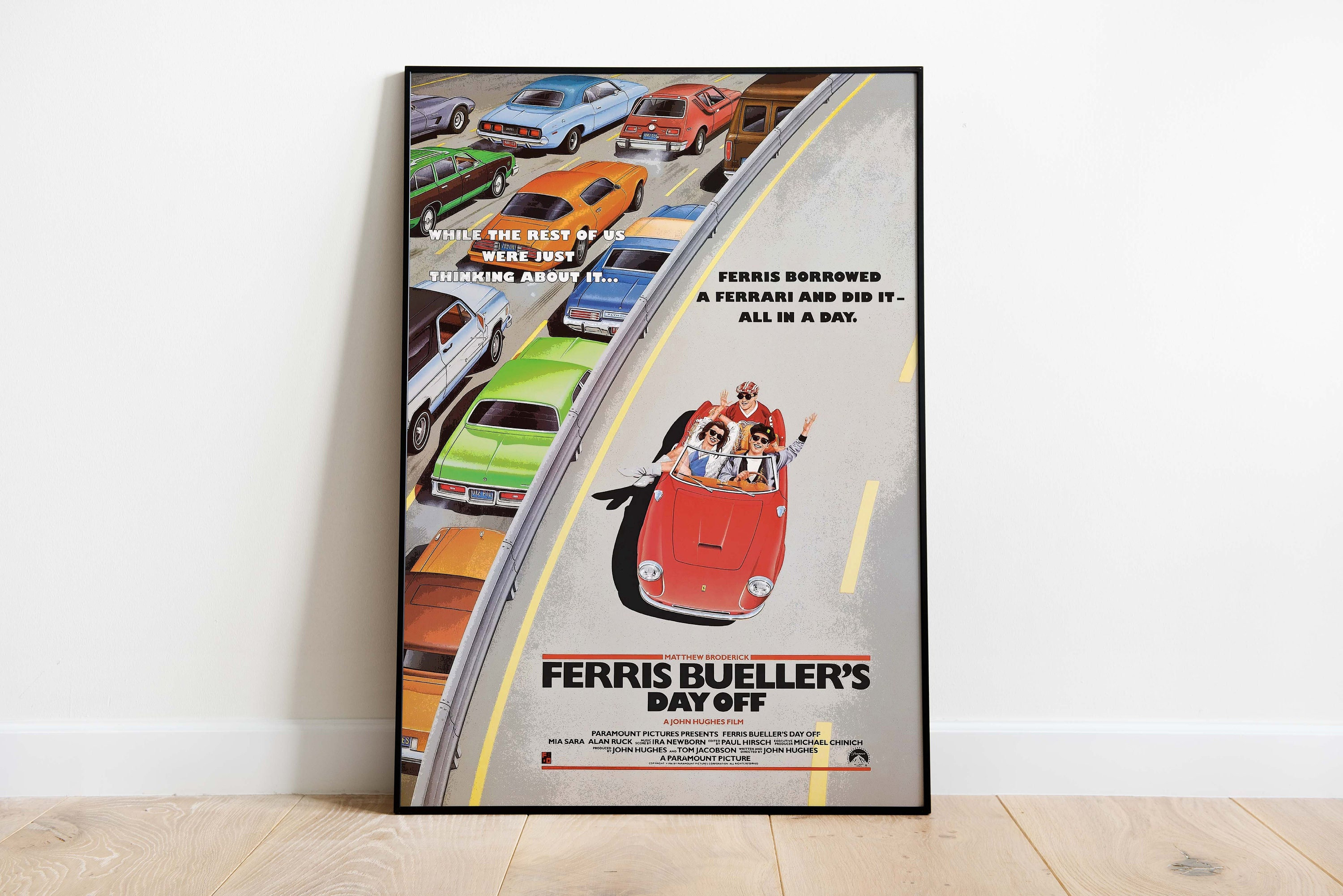 Poster ferris bueller s day off movie poster 1986 vintage movie poster
