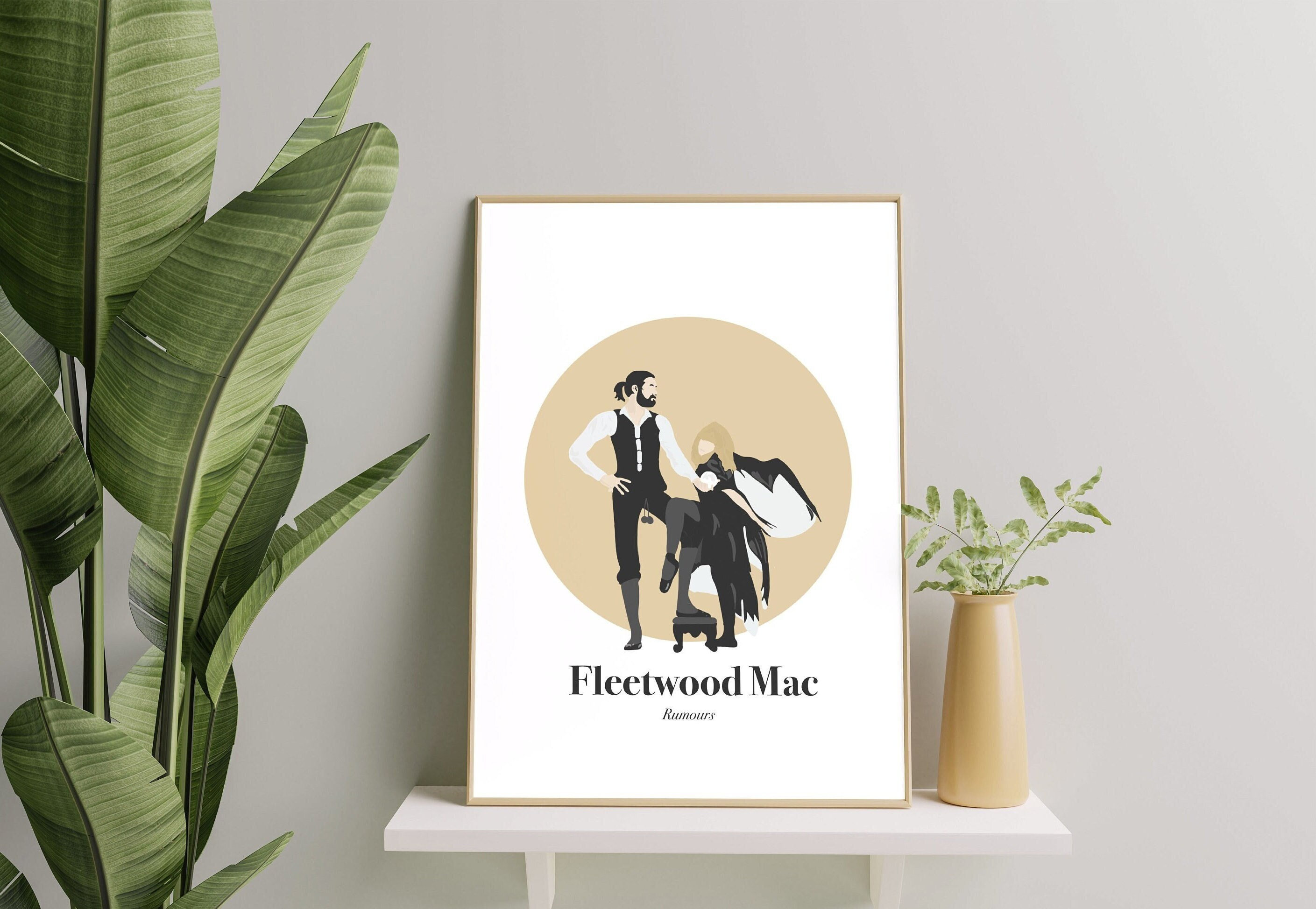 POSTER Fleetwood Mac Print Rumours Album Cover Poster Print with