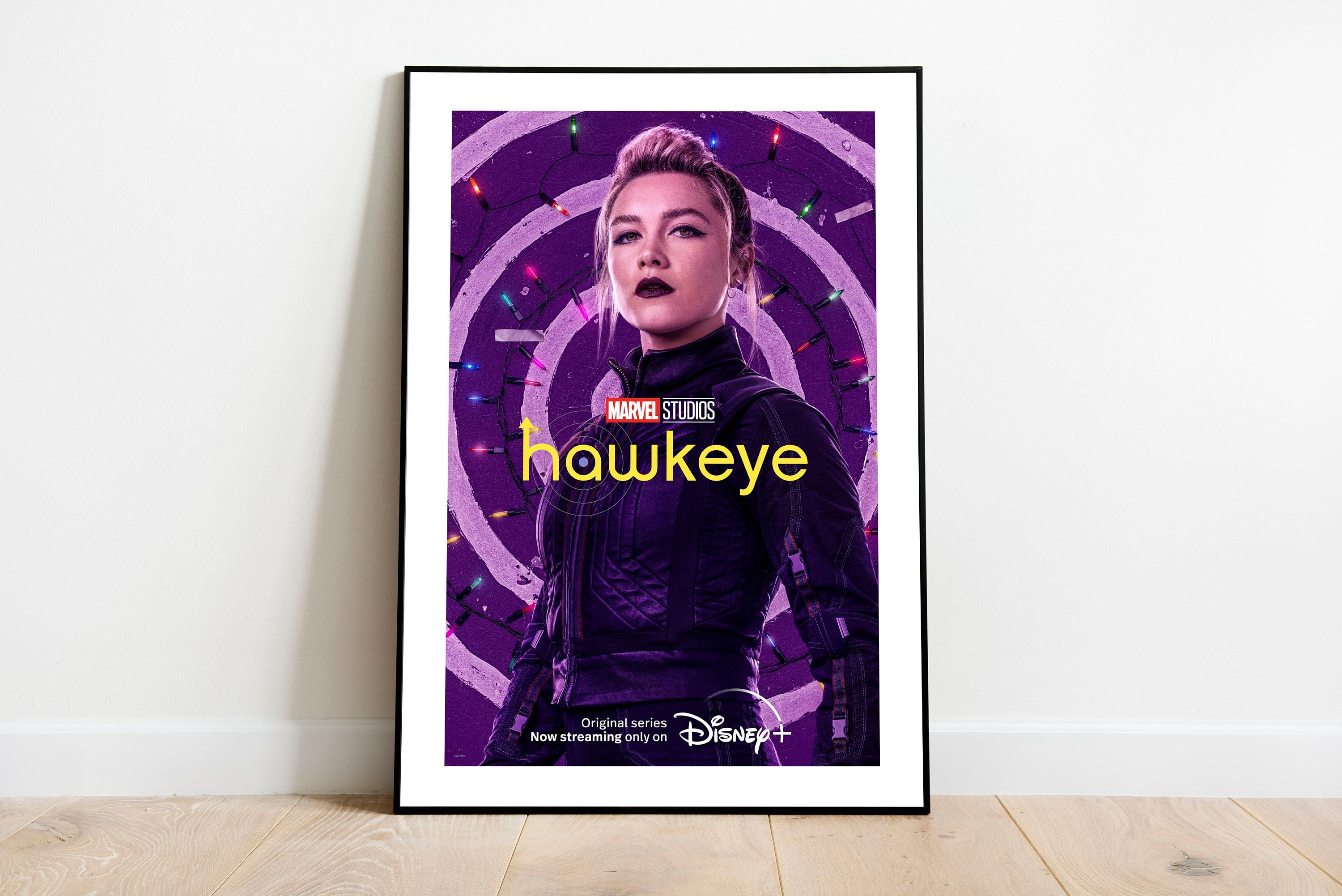 POSTER Florence Pugh Poster, Hawkeye Poster, Disney + TV Poster, Wall ...