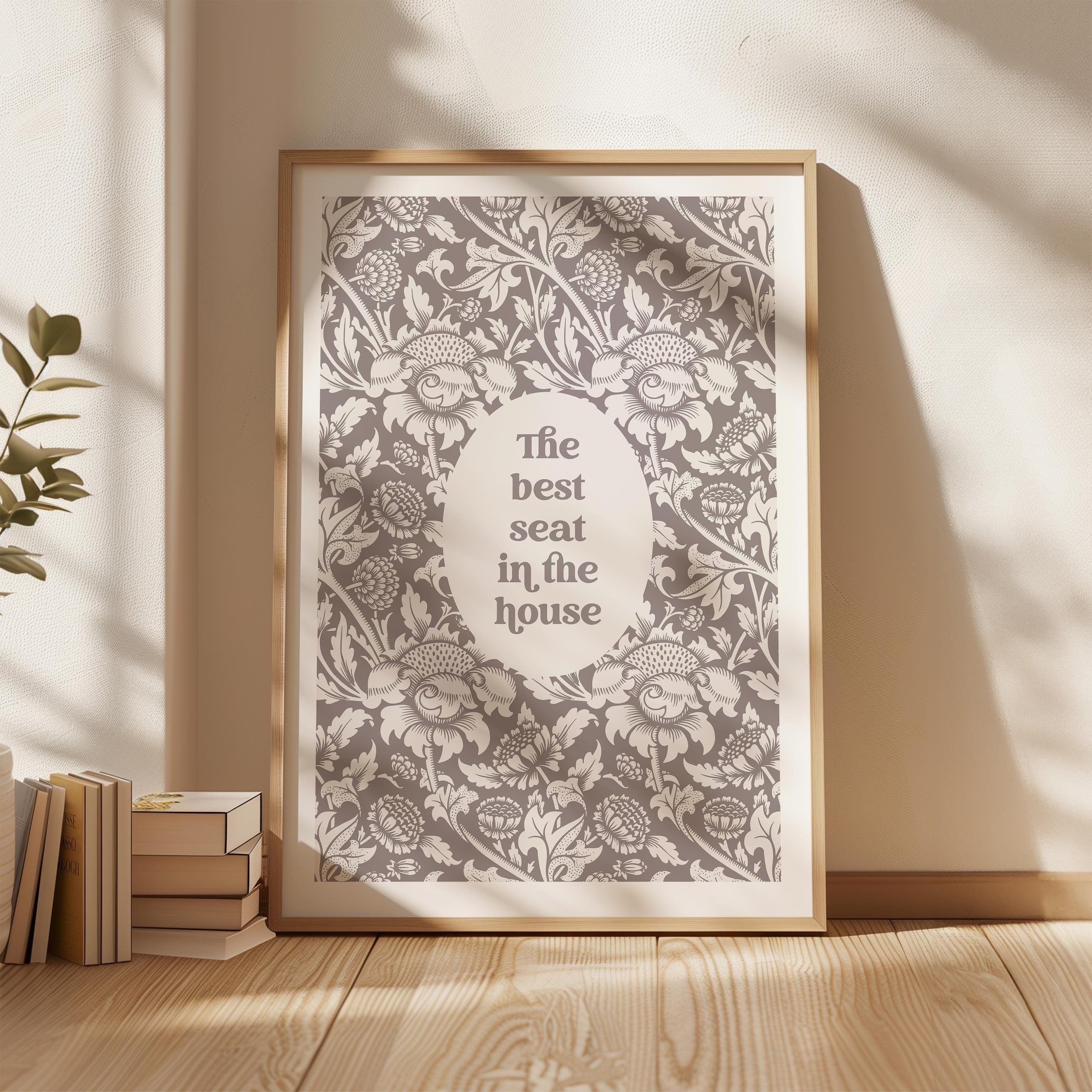 POSTER Funny Bathroom Quote Print, Vintage Bathroom Humour Wall Art ...