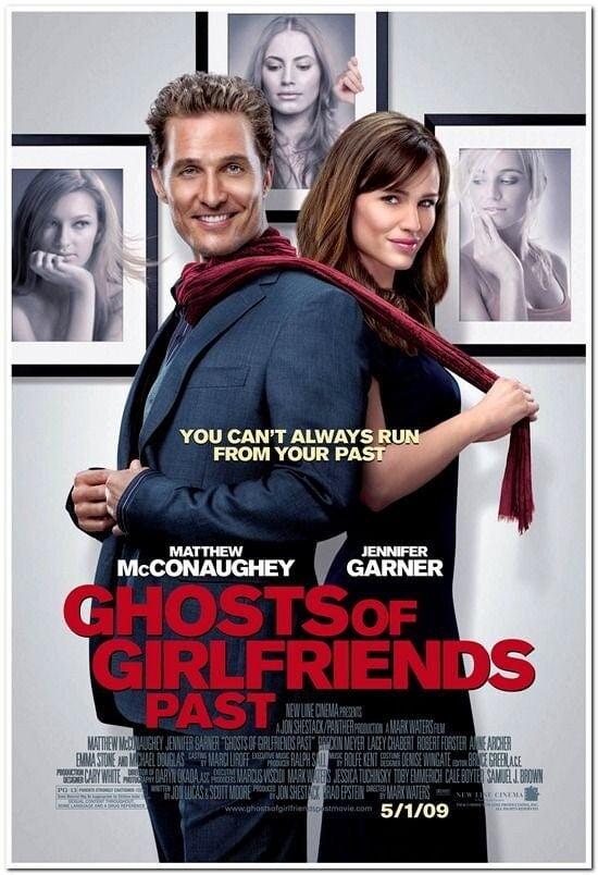 Poster GHOSTS Of GIRLFRIENDS PAST - 2009 - original Movie Poster