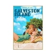 POSTER Galveston Island Texas Travel Poster Marilyn Monroe John Kennedy