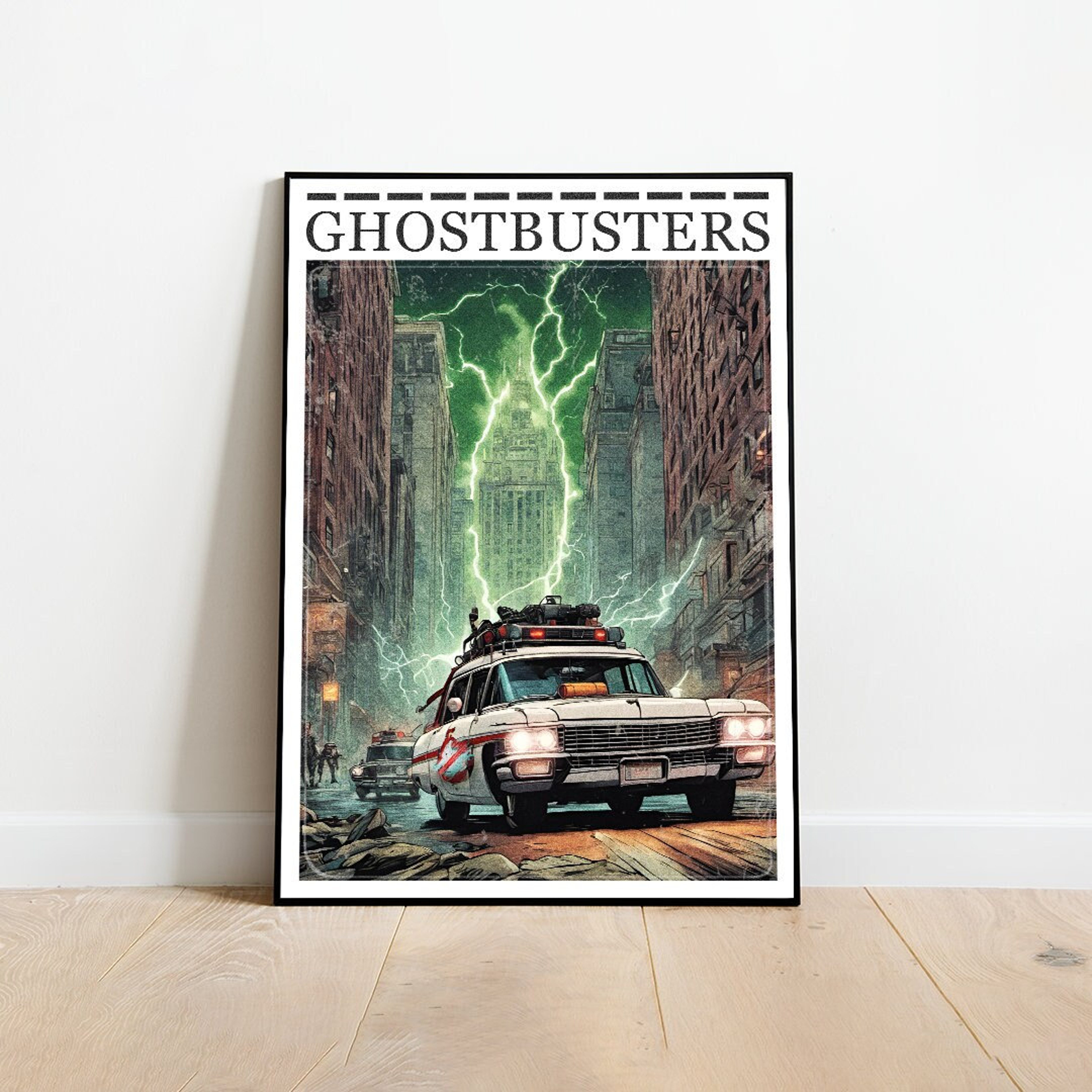 POSTER Ghostbusters poster, Ghostbusters print, A3, A4, A5, Comic Book ...